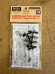 Micro-trains 00102050 (2001) Underslung Body Mount Coupler Kit. Fixed Price $12.00.