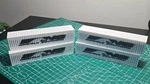 Pack Ho 1/87 Scale 40' Shipping Containers Norfolk Southern Road Name Freeship. Fixed Price $24.00.