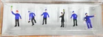 Preiser #79010 Railroad Personnel -- Workers (painted Figures). Fixed Price $15.29.