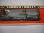 Lionel 6-19415 " Erie Fla Car W/ Trailer Lot #45966. Fixed Price $30.00.