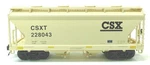 Mth 20-97955 Csx 2-BAY Centerflow Hopper #228043. Fixed Price $80.99.
