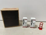 Ertl Coca Cola Coke Diecast Miniature Pop Machines & Hand Cart. Fixed Price $39.95.