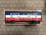 + K-line Scale K7509 New Haven State Of Maine Reefer Car W/ Box. Fixed Price $25.00.
