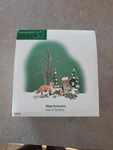 Department 56 Village Accessory Foxes In The Forest Retired 1998. Fixed Price $39.00.