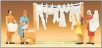 Preiser 14050 Scale Housewives Hanging Laundry. Fixed Price $13.00.