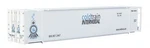 Walthers 949-8704 53' Reefer Container Ready To Run Cold Train Ho Scale. Fixed Price $16.99.