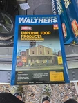 Walthers Cornerstone Ho Scale Building Kit Imperial Food Products 910-3184. Fixed Price $26.99.