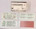 Accu-cals Ho Decal Unipak-new Haven Strl Pass Car-pre & Post 1956 Lett #H4-P86A. Fixed Price $6.50.