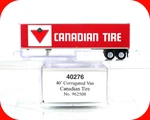 Scale **canadian Tire** 40' Trailer Van #962508 - Trainworx 40276, Special Run. Fixed Price $42.95.