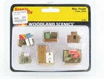 Scale Woodland Scenics A2766 Misc Freight Scenery Pack. Fixed Price $32.95.