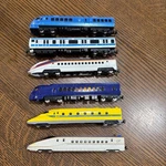Train Gauge Diecast Scale Model Set Of 6 #A5717A. Fixed Price $220.50.