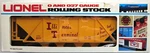 Lionel 6-6131 O27 Scale 4-BAY Big Covered Hopper "illinois Terminal". Fixed Price $39.99.