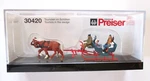 Preiser 30420 Horse Drawn Christmas Sleigh W/ Driver & Tourists : Figures. Fixed Price $39.95.