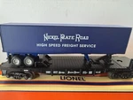 Lionel 6-26949 Gauge Nickel Plate Road Flatcar With Trailer New Box. Fixed Price $32.97.