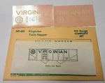 Champ HC-80 Virginian Twin Hopper Set. Fixed Price $5.94.