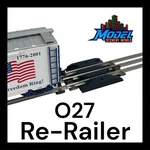 Re-railer O27 Gauge For Lionel Similar 3 Tubular Track Rerailer 027. Fixed Price $9.99.