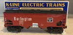 K-line K-6234 0/0-27 Scale Cb&q Burllington Roite Covered Hopper Nib. Fixed Price $14.00.