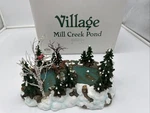 Department 56 Snow Village Mill Creek Pond #52651. Fixed Price $50.00.