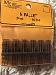 Micro Engineering Scale, Pallet, 80-144, Nib. Fixed Price $7.00.