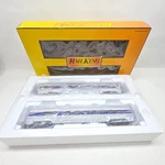 Mth Rail King O Gauge 2-CAR Amtrak Amfleet Sleeper Diner Passenger Train Set. Fixed Price $179.95.