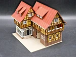 Vollmer 43692 Romantik Flower Shop Built, Unfinished *read Desc. Fixed Price $24.99.