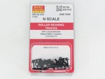 Micro-trains Mtl 00302034 (1032) Roller Bearing Trucks W/ Couplers Pair. Fixed Price $19.95.