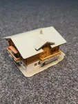 Kibri Z Scale # 36809 Alpine Chalet Gsteig House Fully Assembled. Fixed Price $34.99.