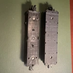 Lionel 9325 5A Flat Car & Another Cr As Is. For Parts Only.. Fixed Price $8.00.