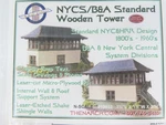 Scale Architect Laser Kit #10032 Nycs/b&a Standard Wooden Tower. Fixed Price $69.95.