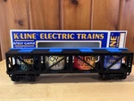 K-line Gauge 1996 New York City K675-7401 Toy Fair Vat Car. Fixed Price $12.34.