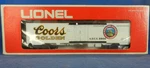 Coors Billboard Reefer Lionel #6-9866 Free Shipping. Fixed Price $38.00.