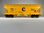 Lionel 6-17101, Chessie System Acf 3-BAY Covered Hopper, Nib (1988). Fixed Price $26.50.