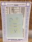 Microscale Decals 60-562: Chicago Northwestern Coal Hoppers & Gondolas. Fixed Price $10.00.