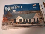 Walthers 933-3063 Ho Scale Clarksville Depot Kit Incomplete For Parts/decals. Fixed Price $7.99.