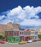 Walthers Cornerstone Scale Building/structure Kit Merchant's Row Downtown. Fixed Price $42.99.