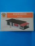 Scale Bachmann Plasticville Ranch House Kit #45-2654. Fixed Price $13.00.