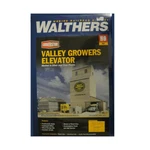 Walthers 933-3096 Valley Growers Asc Steel Grain Elevator Kit Ho Scale Train. Fixed Price $45.99.