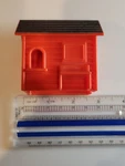 Vtg 1972 Mattel Putt Railroad Train Set 8711-0050 Orange Ticket Building. Fixed Price $6.49.