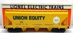 Lionel #19963 Ttos 1992 Union Equity Convention Car Hopper. Fixed Price $23.88.