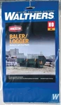 Walthers 933-3631 Baler-logger Kit Ho Scale Train. Fixed Price $23.99.