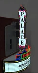 Miller Engineering 59981 Ho/o Animated Neon Billboard Large Theater Combo Kit. Fixed Price $85.93.