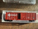 N-micro-trains 025100 Srn 50' Ribside Single Door Boxcar W/o Roofwalk #5159. Fixed Price $17.95.