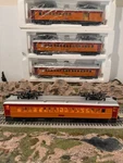 Mth 30-2845-1 South Shore Railking 4-CAR Mu Passenger Set W/p 2.0 Nib. Fixed Price $499.99.