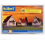Kibri 38995 H0 1:87 1/87 Detached Houses With Internal Window Lighting. Fixed Price $129.00.