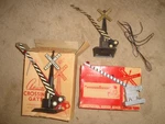 Vinatge 1950S Marx Gauge Railroad Automatic Crossing Gate #438,421. Fixed Price $35.00.