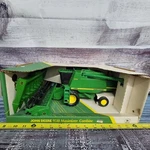 Vtg 1998 Ertl 1/28 Scale John Deere 9510 Maximizer Combine W/ Heads Die-cast. Fixed Price $150.00.
