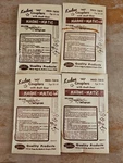 4 New Packs 8 Pair Total Kadee Ho Couplers With Draft Gear MKD-5&10 Sealed. Fixed Price $19.99.