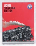 Lionel Signature Edition Volume 2010 Scale Train Catalog. Fixed Price $19.95.