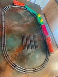 Lionel Gauge Train Set Dt&i 8111 Engine Tracks Canadian National Hopper. Fixed Price $99.00.