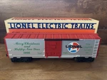 Lionel 6-9491 1986 Christmas Boxcar Merry Happy New Year In. Fixed Price $25.00.